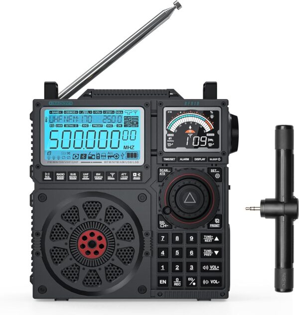 Radio Raddy RF919 FM AM SW VHF UHF AIR CB WB SSB APP Control
