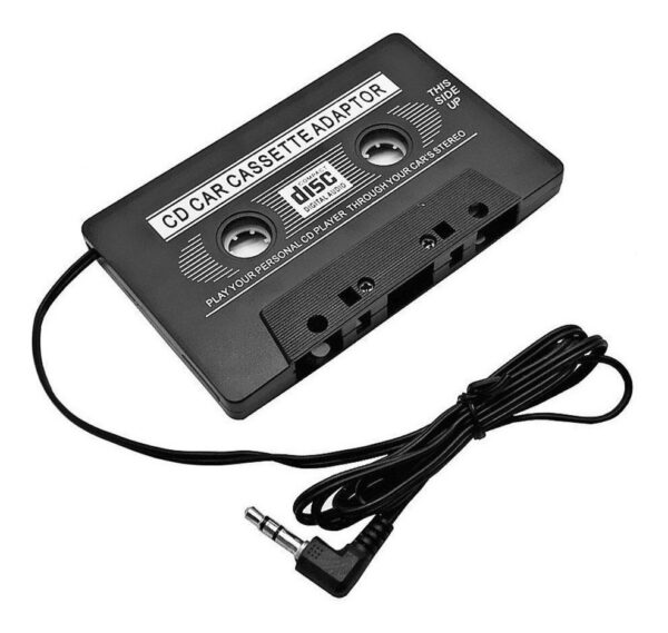 Adaptador Cassette Auxiliar 3,5 Mp3 iPod Celular Auto Stereo
