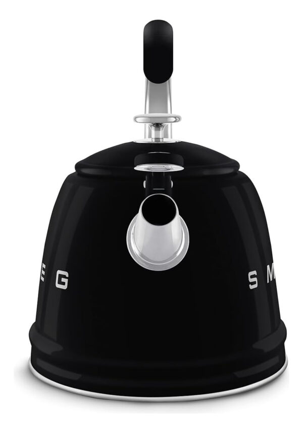 Pava Smeg Silbadora Hervidor Hornalla Retro 2.4 L | Negro - Imagen 6