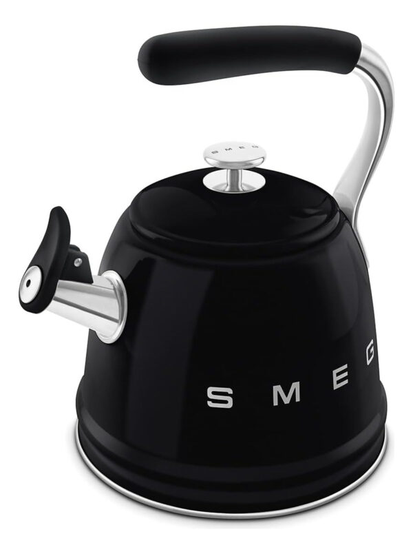 Pava Smeg Silbadora Hervidor Hornalla Retro 2.4 L | Negro - Imagen 5