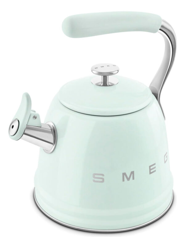 Pava Smeg Silbadora Hervidor Hornalla Retro 2.4 L | Verde Pastel - Imagen 4