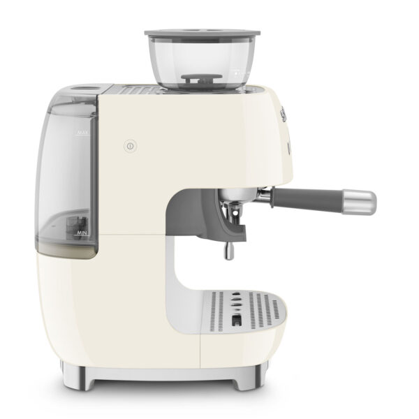 Cafetera Espresso Smeg Italiana C/ Molinillo 220 Volts Crema - Imagen 5