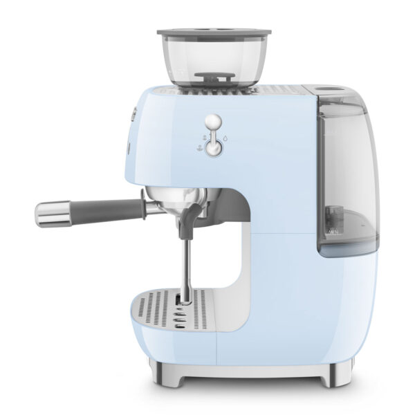 Cafetera Espresso Smeg Italiana C/ Molinillo 220 Volts Celeste - Imagen 3