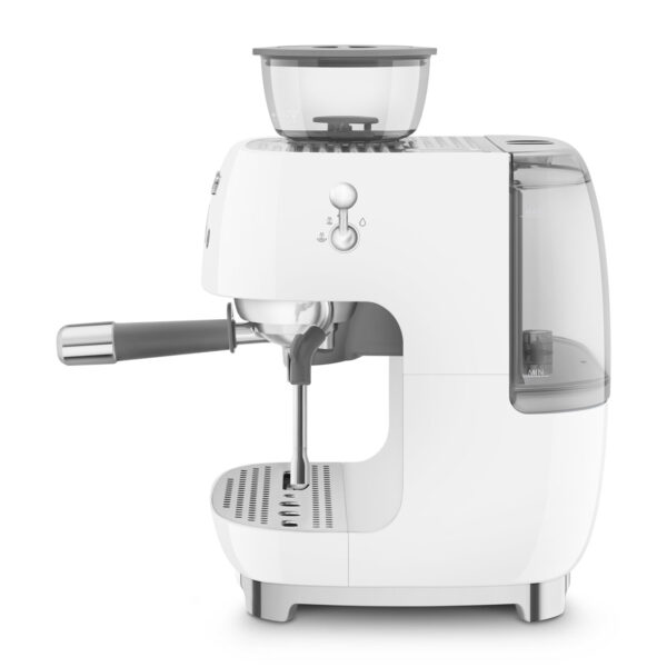 Cafetera Espresso Smeg Italiana C/ Molinillo 220 Volts Blanco - Imagen 2