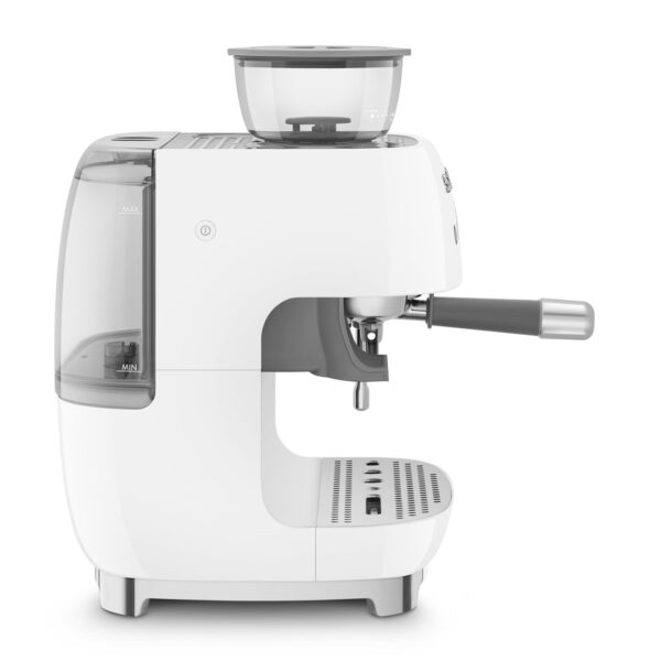 Cafetera Espresso Smeg Italiana C/ Molinillo 220 Volts Blanco - Imagen 3