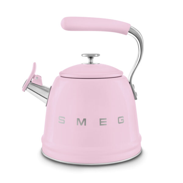 Pava Smeg Silbadora Hervidor Hornalla Retro 2.4 L | Rosa - Imagen 2