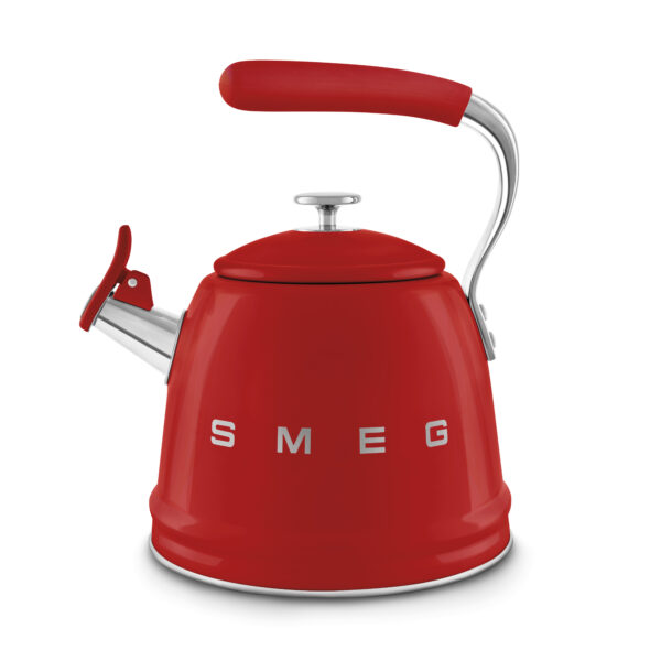 Pava Smeg Silbadora Hervidor Hornalla Retro 2.4 L | Rojo - Imagen 2