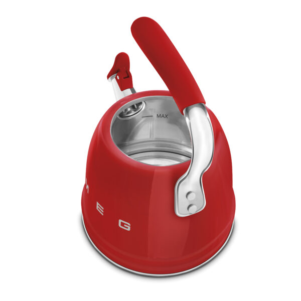 Pava Smeg Silbadora Hervidor Hornalla Retro 2.4 L | Rojo - Imagen 8